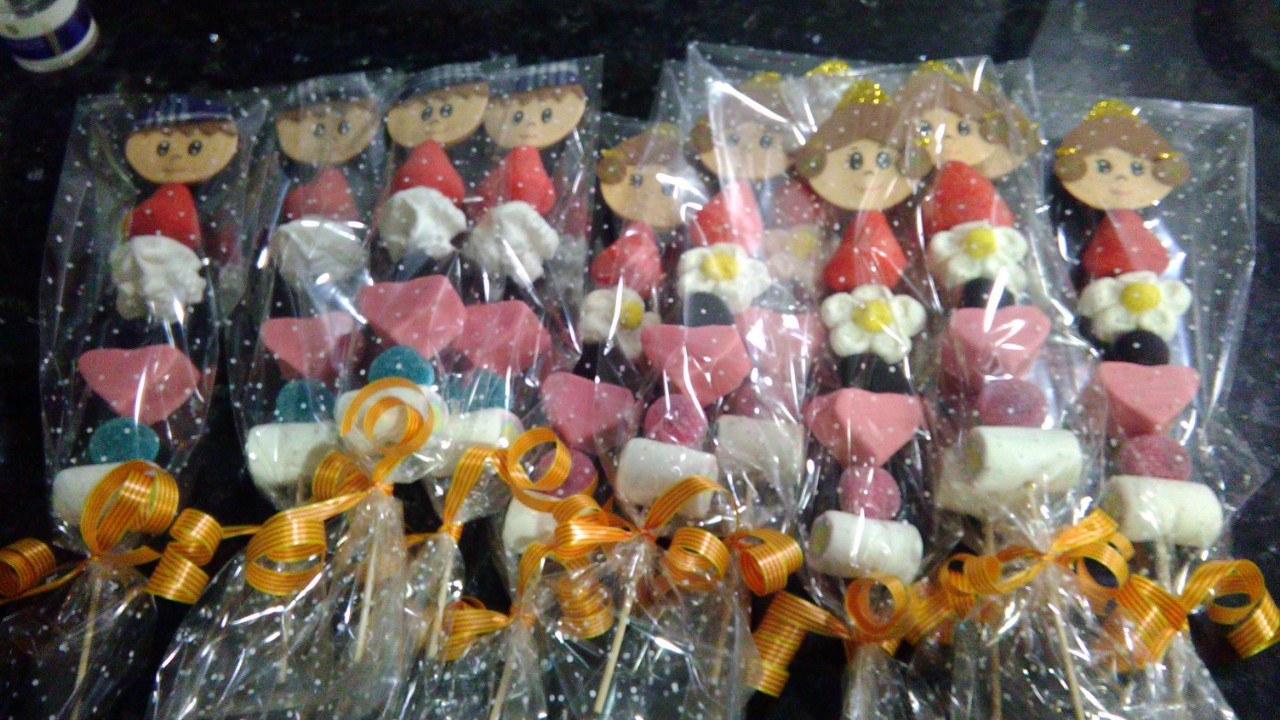 Brochetas falleros