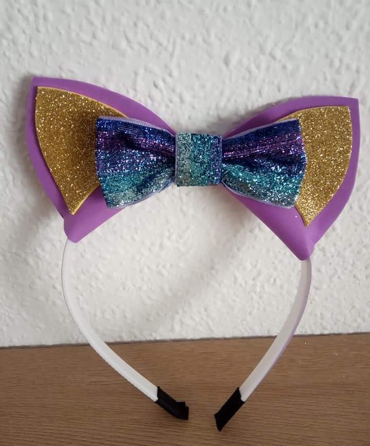 Diadema Gato con Lazo