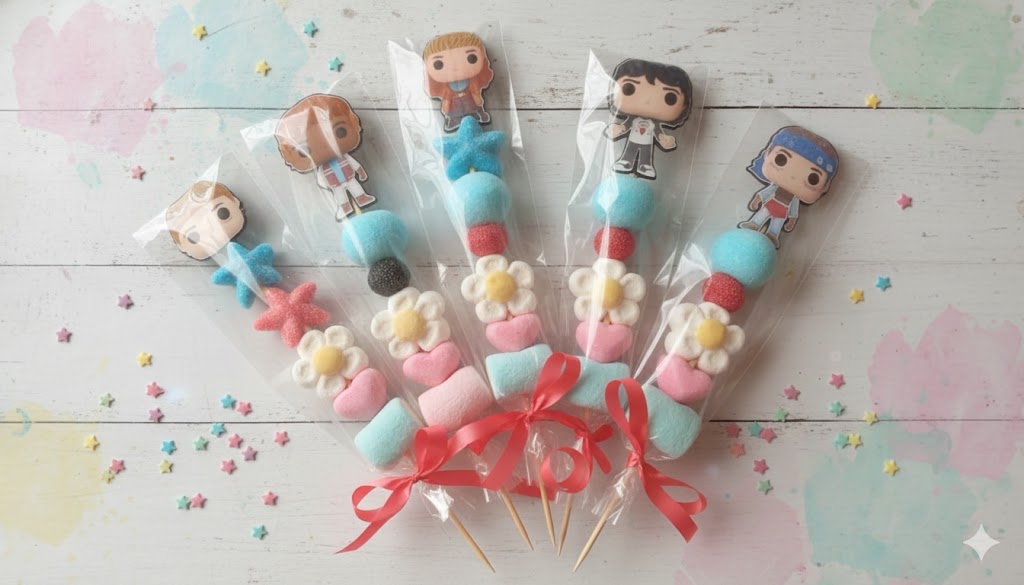 Brochetas Stranger things