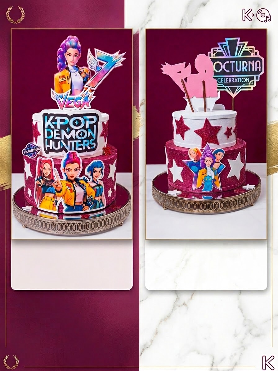 Tarta k- Pop Goma Eva
