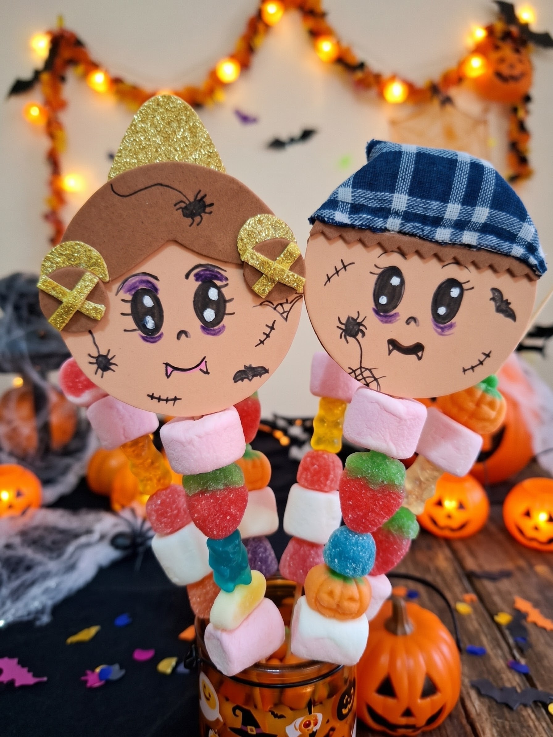 Brochetas Falleros Halloween